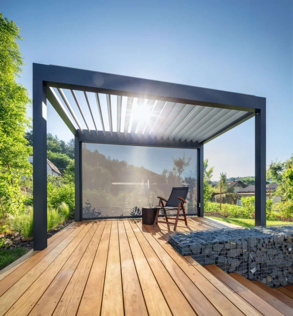Bioklimatická pergola pro pohodlí každý den